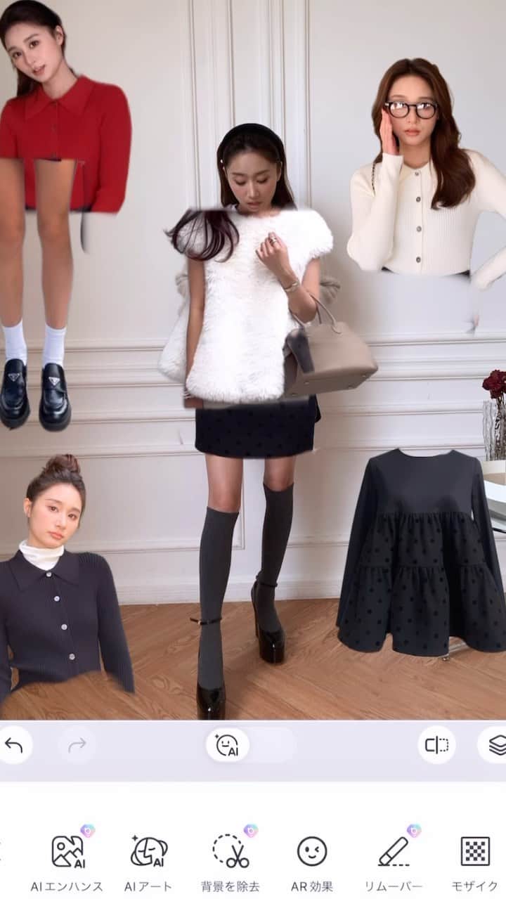 のインスタグラム：「FW outfits」