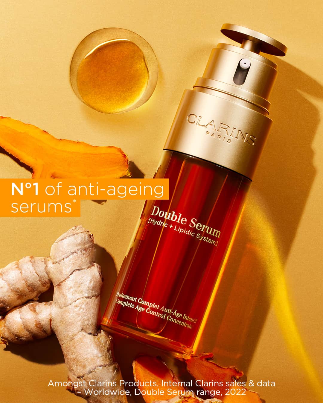 Clarins Australiaさんのインスタグラム写真 - (Clarins AustraliaInstagram)「Did you know? There is one Double Serum sold every 4 seconds*!⁣ ⁣ *According to internal 2022 data.⁣ ⁣ #Clarins #Skincare #IconicDoubleSerum」10月7日 9時00分 - clarinsanz