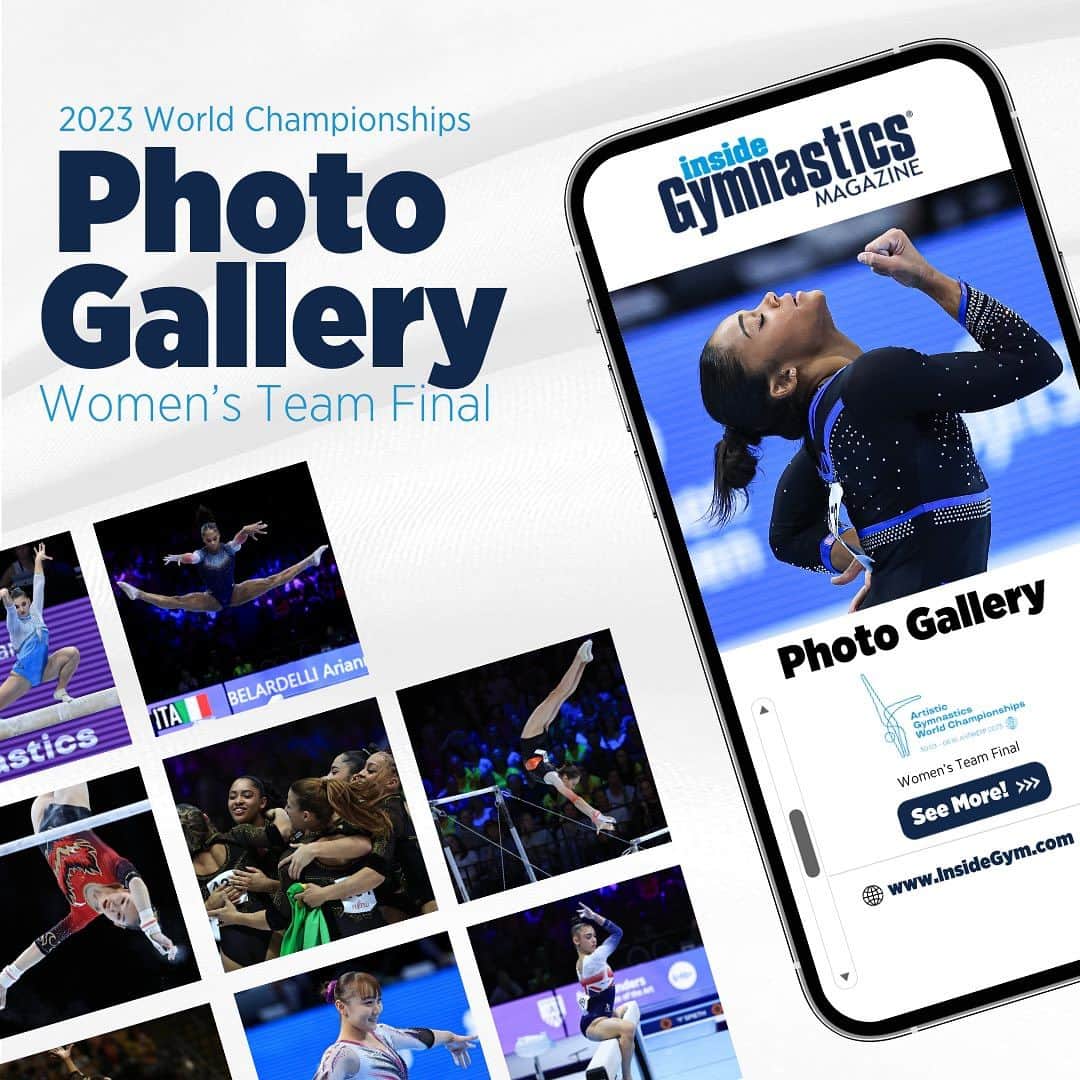 Inside Gymnasticsさんのインスタグラム写真 - (Inside GymnasticsInstagram)「A look back at some of our favorite moments from the Women’s Team Final, now on InsideGym.com! 🤩  📸 Ricardo Bufolin」10月7日 1時59分 - insidegym