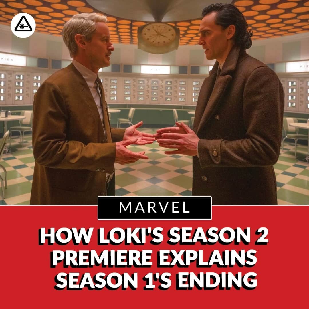 クリス・ハードウィックのインスタグラム：「Loki‘s first season ended with He Who Remains dead, the Sacred Timeline in chaos, and Mobius not knowing who Loki was. It seemed Sylvie’s decision to kill the TVA’s leader upended the entire multiverse and all of time itself. ⁠ ⁠ Even worse, it seemed Kang the Conqueror or one of his Variants had risen to power amid all the upheaval. But the show’s season two premiere revealed that’s not actually what happened.⁠ ⁠ link in bio」