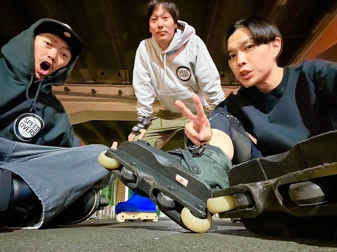伊藤千秋のインスタグラム：「本日の大人の練習会。 良い時間でした！ 岩井君上達してますよ！ @speedovers_k3  @claps_entertainment」