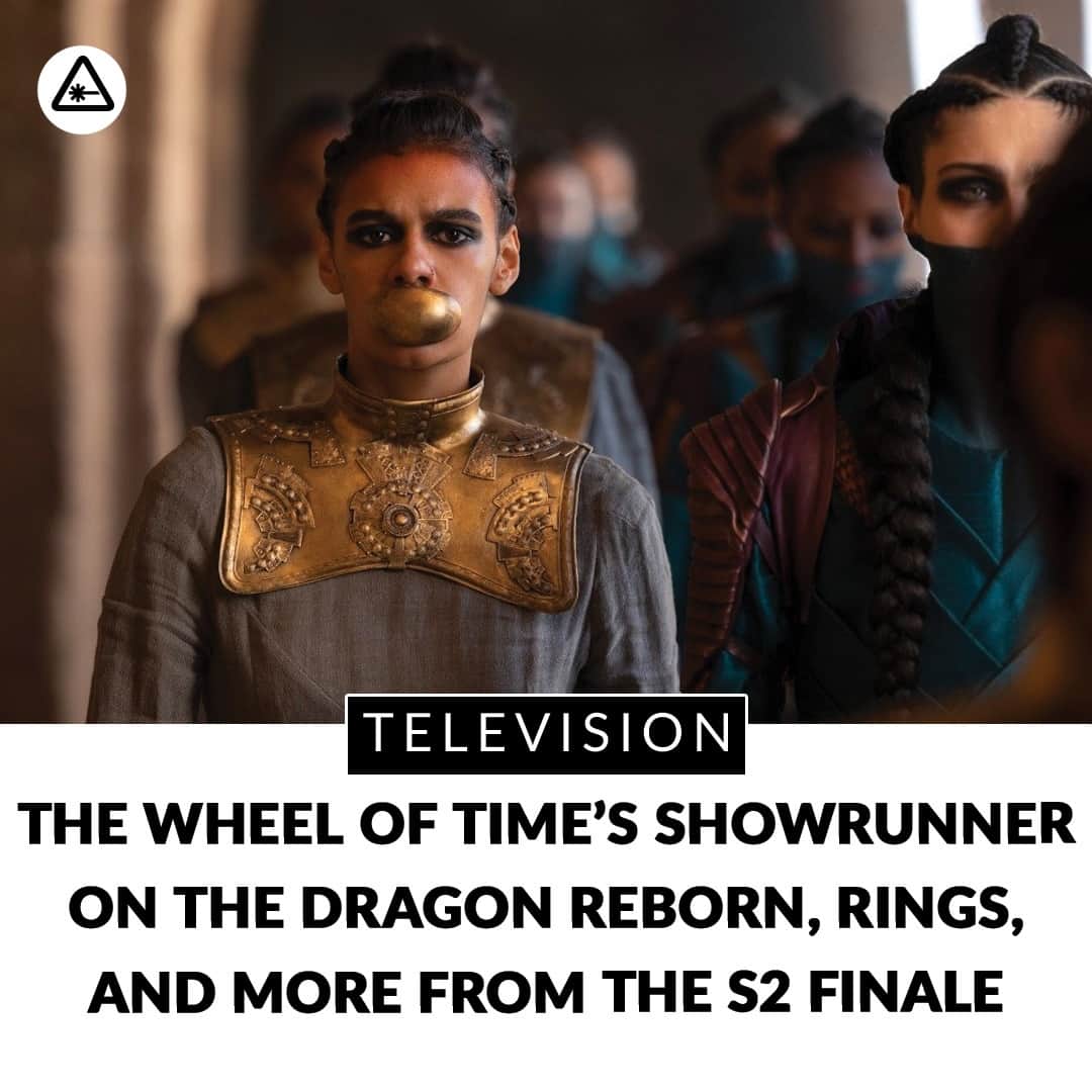 クリス・ハードウィックのインスタグラム：「The Wheel of Time turns… and in The Wheel of Time season two finale, boy did it make some important moves. The episode, “What Was Meant to Be,” brought all five of the Two Rivers youths to Falme. That’s where the Seanchan and Ishamael have been the whole season.⁠ ⁠ We talked to The Wheel of Time showrunner Rafe Judkins, who co-wrote this episode with Timothy Earle, about the Dragon Reborn and the role of prophecy, rings, Egwene’s choice, and more.⁠ ⁠ lin in bio」