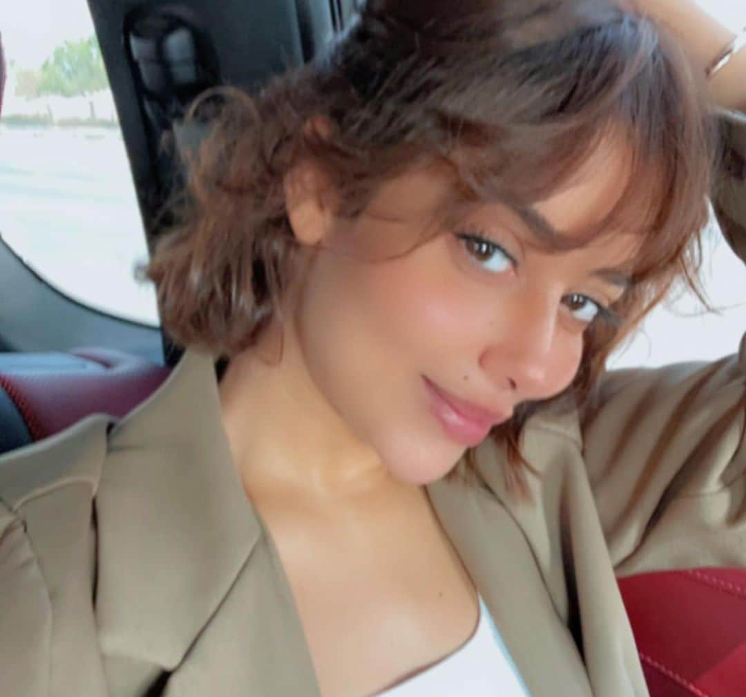 Balqees Ahmed Fathiさんのインスタグラム写真 - (Balqees Ahmed FathiInstagram)「Short hair finally ❤️🙈」10月7日 4時14分 - balqeesfathi
