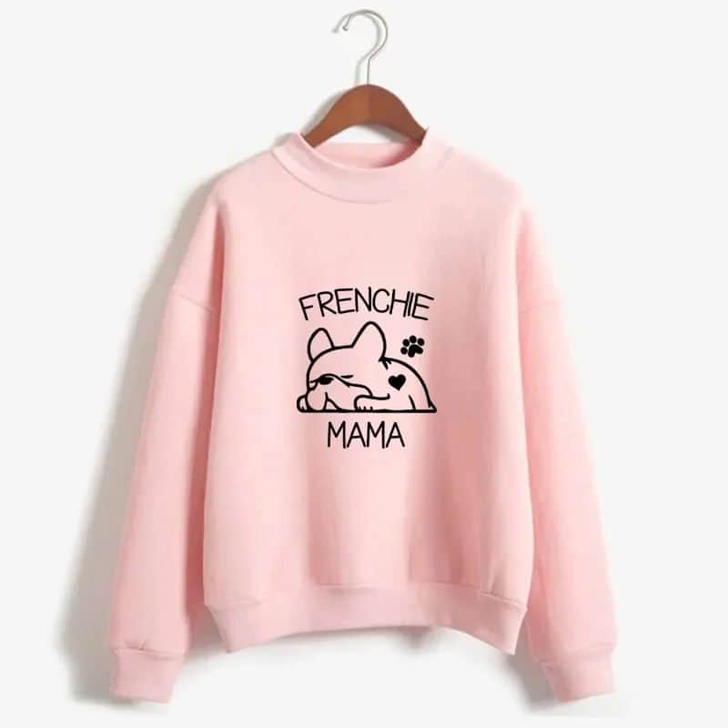 French Bulldogのインスタグラム：「Upgrade your style and cozy up in the Frenchie Mama Women's Sweatshirts. 💕🌟  Featuring trendy print - just deck it out and tell the world that you're a real Frenchie Mom 🐕👩!  . . . . . .  #bouledoguefrancaisfauve #bouledoguefrançais #frenchiesoverload #frenchbulldogsworld #frenchbulldognyc #frenchielove #frenchielove_feature #frenchieworld #frenchbulldogfawn #frenchiesofig #frenchbulldogworld #frenchiemom #frenchbulldogfeature #frenchiesanonymous #frenchbulldoginstagram #frenchbulldoglovers #frenchiephotos  #frenchbulldogx #frenchbulldog_ig」