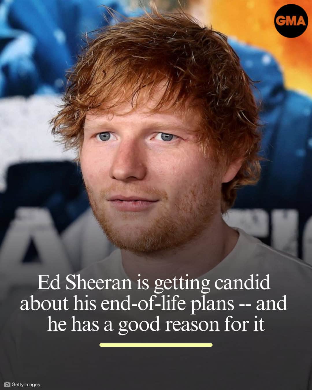 Good Morning Americaさんのインスタグラム写真 - (Good Morning AmericaInstagram)「Ed Sheeran is getting candid about his end-of-life plans -- and he has a pretty good reason why.  In a new GQ profile, the "Shape of You" singer addressed the rumor that he'd build a crypt on his English estate, clarifying that he "wouldn't say it's a crypt."  Sheeran told the magazine he had built a chapel on his property as a place to mourn the people in his life who have died and were cremated. He also noted it's been a place for friends to get married, too.  Link in bio for more.」10月7日 4時28分 - goodmorningamerica