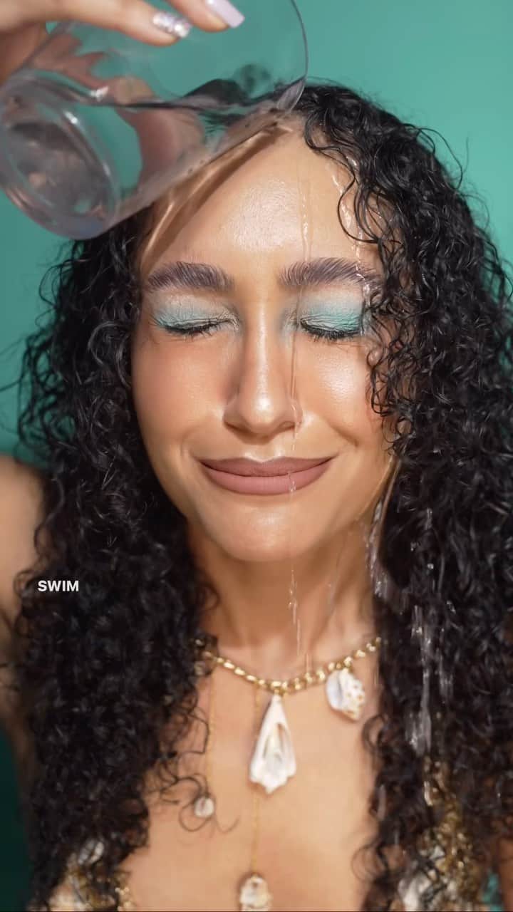 Smashboxのインスタグラム：「Would I trade my legs and voice for this waterproof glowy look? ya but at @ultabeauty it only costs normal money ✨🌊 Shop the look at ulta.com | Link in bio #ultabeauty」