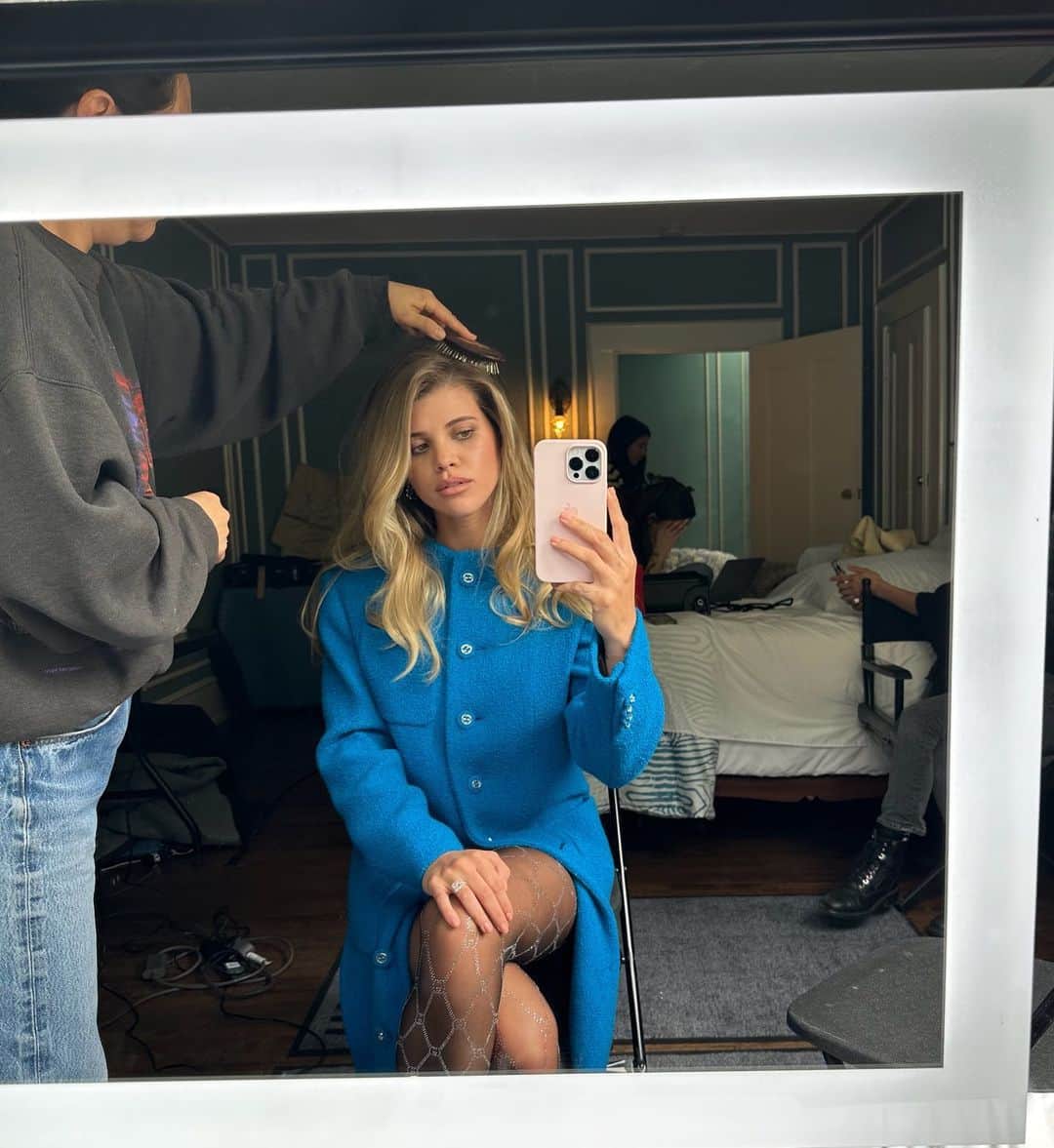 ソフィア・リッチーのインスタグラム：「💙」