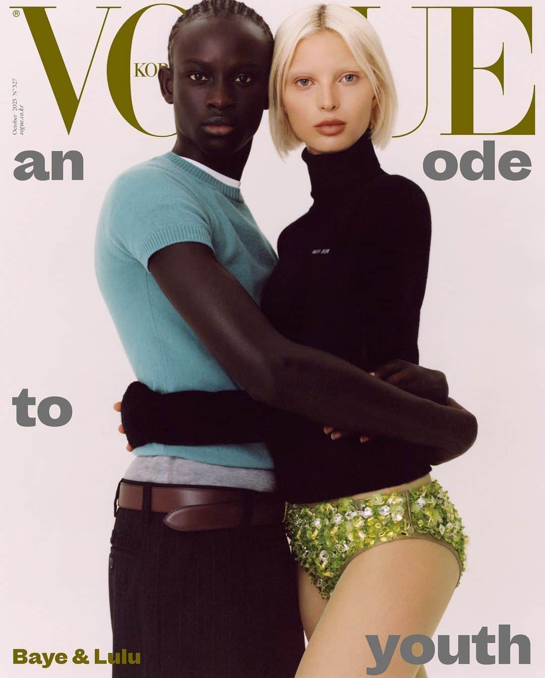 IMG Modelsさんのインスタグラム写真 - (IMG ModelsInstagram)「The Baye ⚡️ #BayeSeye covers and stars in the latest #VogueKorea  📸  #PeterAshLee  #IMGModels」10月7日 5時56分 - imgmodels