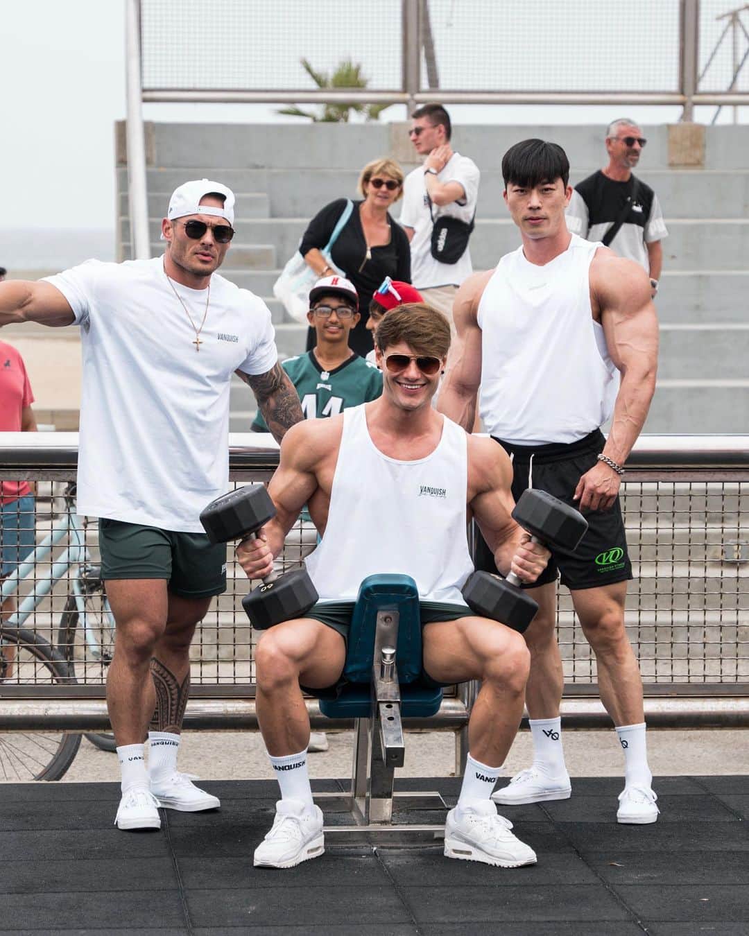Jeff Seidさんのインスタグラム写真 - (Jeff SeidInstagram)「Once upon a time at muscle beach @vqfit」10月7日 5時58分 - jeff_seid