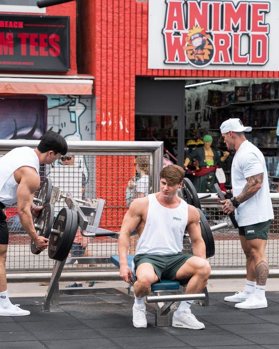 Jeff Seidさんのインスタグラム写真 - (Jeff SeidInstagram)「Once upon a time at muscle beach @vqfit」10月7日 5時58分 - jeff_seid