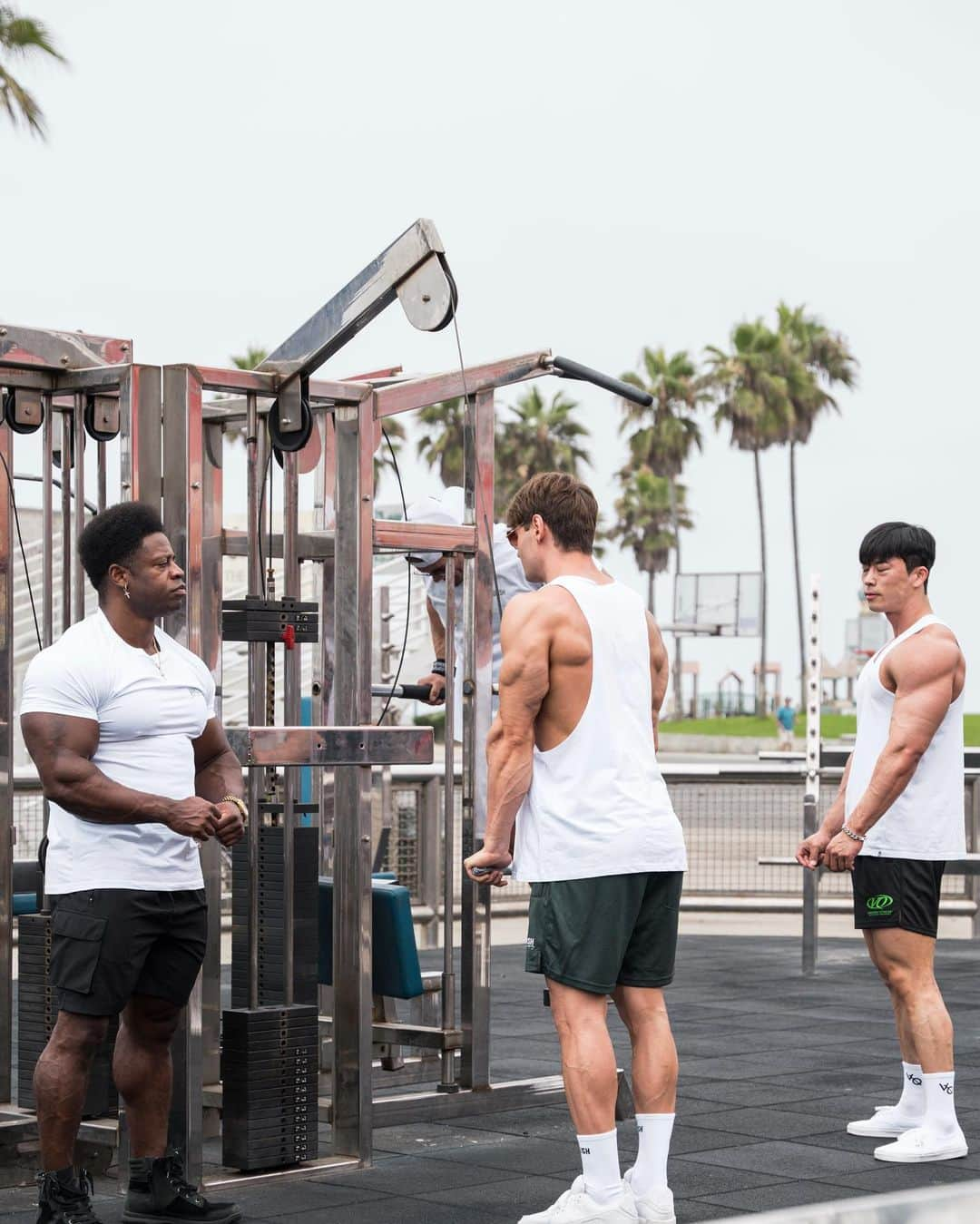 Jeff Seidさんのインスタグラム写真 - (Jeff SeidInstagram)「Once upon a time at muscle beach @vqfit」10月7日 5時58分 - jeff_seid