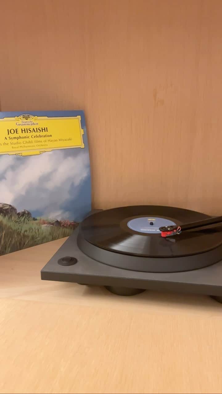久石譲のインスタグラム：「Listen to the magic of Studio Ghibli with A Symphonic Celebration on vinyl 💙」