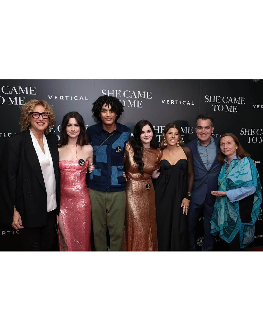 アン・ハサウェイさんのインスタグラム写真 - (アン・ハサウェイInstagram)「#SheCameToMe—a new film written/directed by @rebeccamillerstoryteller, starring Peter Dinklage, @marisatomei and myself, with an original song by none other than @springsteen—is opening nationwide TODAY!!  Hope you check us out!! xx  **Please note: this film has secured an interim SAG-AFTRA agreement**」10月7日 7時13分 - annehathaway