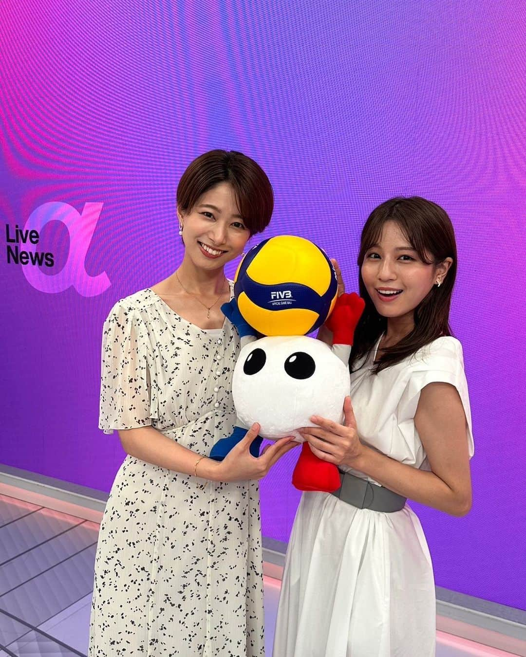 フジテレビアナウンサーのインスタグラム