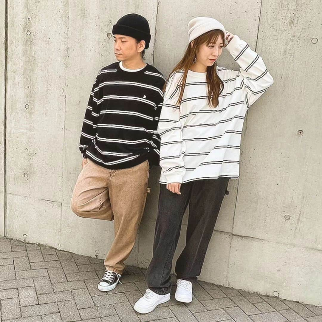 Purple & Yellowさんのインスタグラム写真 - (Purple & YellowInstagram)「【 MEN'S & WOMEN'S ITEM 】.  ワンポイントロゴがアクセントのボーダーTシャツ。  リラックス感のあるビッグシルエットとシックな配色が今の気分にピッタリ。  プリントで表現したボーダーが味のある一着です。  ■ボーダープリントビッグTシャツ 品番:55-32TE50 価格¥4,900(tax in) カラー:ホワイト.ベージュ.ブラック サイズ:S.M.L  #パープルアンドイエロー #purpleandyellow  #コムサイズム #commecaism  #ストリート女子 #ストリート系女子 #ストリート系男子 #ストリートコーデ  #レディースコーデ #メンズライクコーデ #メンズコーディネート  #ボーダーt #ボーダーtシャツ #ボーダーコーデ #ボーダートップス #ボーダー女子 #ボーダー男子 #tシャツ女子 #tシャツ男子 #長t #ロンt #ロンｔ #ロンtコーデ #tシャツコーデ」10月7日 19時00分 - purpleandyellow_official