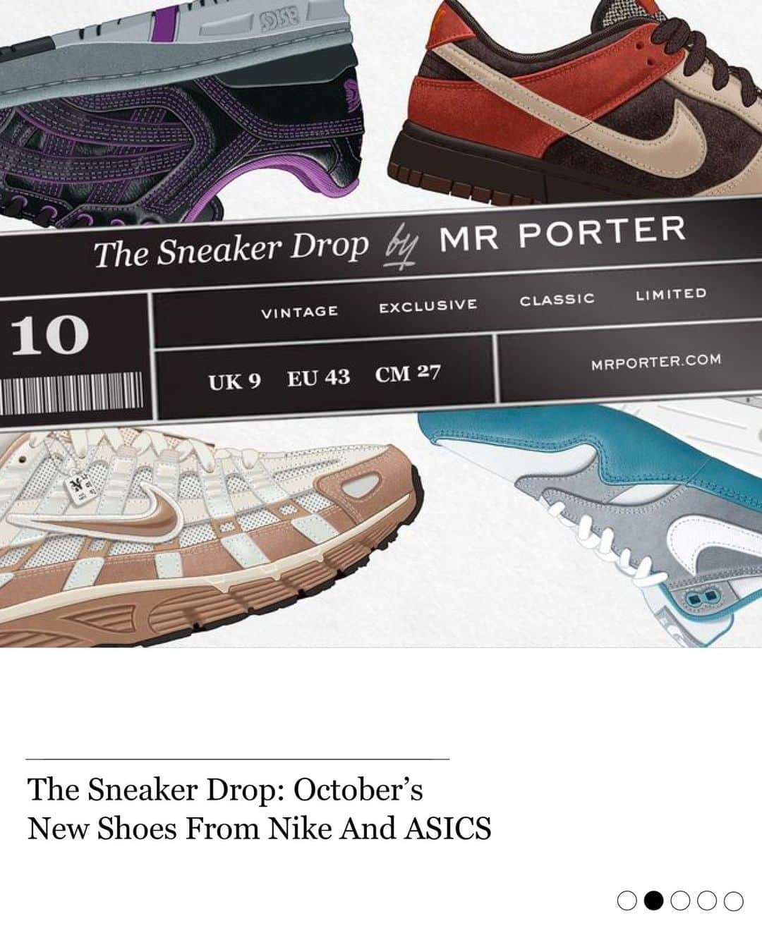 MR PORTERさんのインスタグラム写真 - (MR PORTERInstagram)「This Week On MR PORTER.  Sailing to distant shores with @stoneisland_official. Five new sneakers to look out for this month. And five treatments that are good for your skin, body and the plane.  Discover the stories you might have missed on The Journal through the link in bio.」10月7日 18時00分 - mrporter