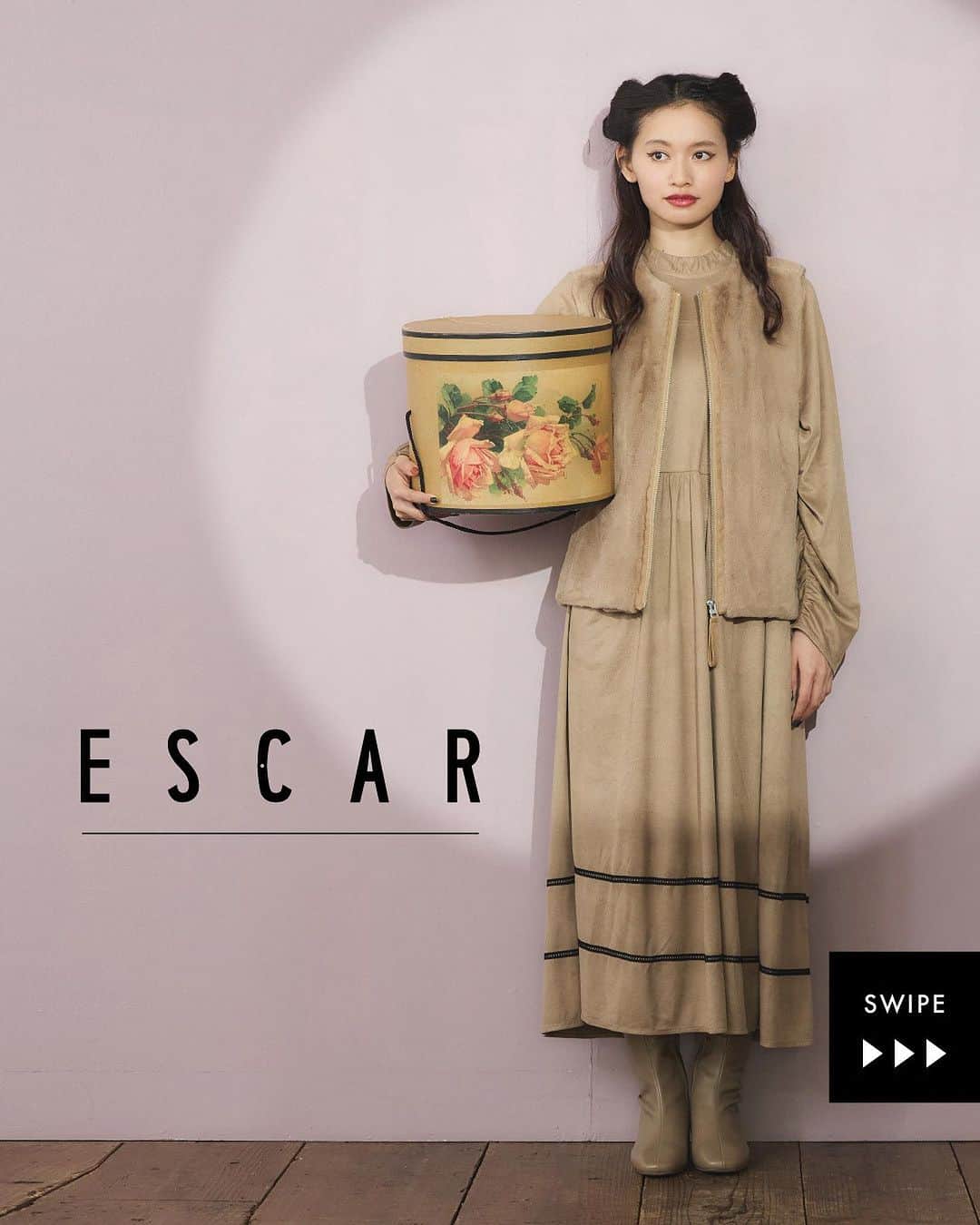 Green Parks(グリーンパークス) のインスタグラム：「【ESCAR(エスカー)】店舗とWEBで好評発売中  「なりたい私へなる」をコンセプトに、 ファッションに敏感な大人の女性に向けたブランド 「ESCAR(エスカー)」。  画像をスワイプして10月発売の最新CollectionをCHECK✔︎  #GreenParks #グリーンパークス #ESCAR #エスカー  . #大人カジュアル #オトナカジュアル #カジュアルファッション #カジュアルコーデ  #大人カジュアルコーデ  #きれいめカジュアル #きれいめコーデ  #きれいめファッション #秋服 #秋服コーデ #秋コーデ  #冬服 #冬服コーデ #冬コーデ」