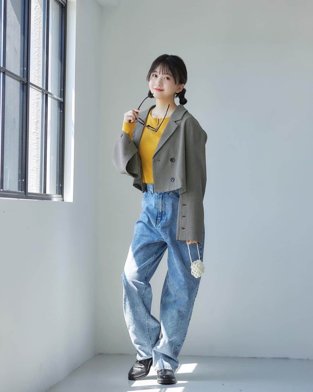 谷心愛さんのインスタグラム写真 - (谷心愛Instagram)「10月7日今日からしまむら店舗で私がセレクトした服が販売されます🙈💙みんな是非チェックして見てね👀💭  #しまむら #しまむら学園  #しまスタ  #秋服コーデ」10月7日 10時30分 - cocoa_tani