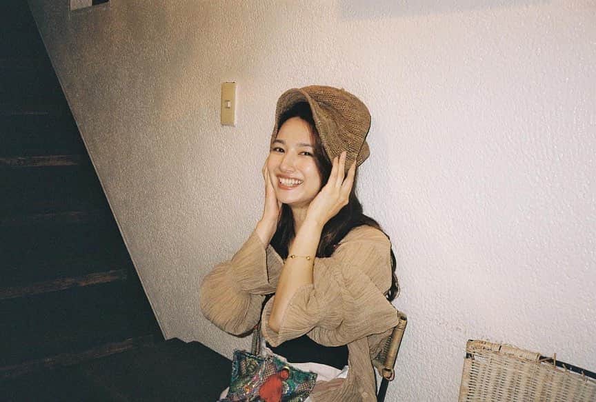 黒澤はるかのインスタグラム：「この夏、私からの人気1番だった帽子 ありがとっ♡  なんか急に寒いーーーーーーね」
