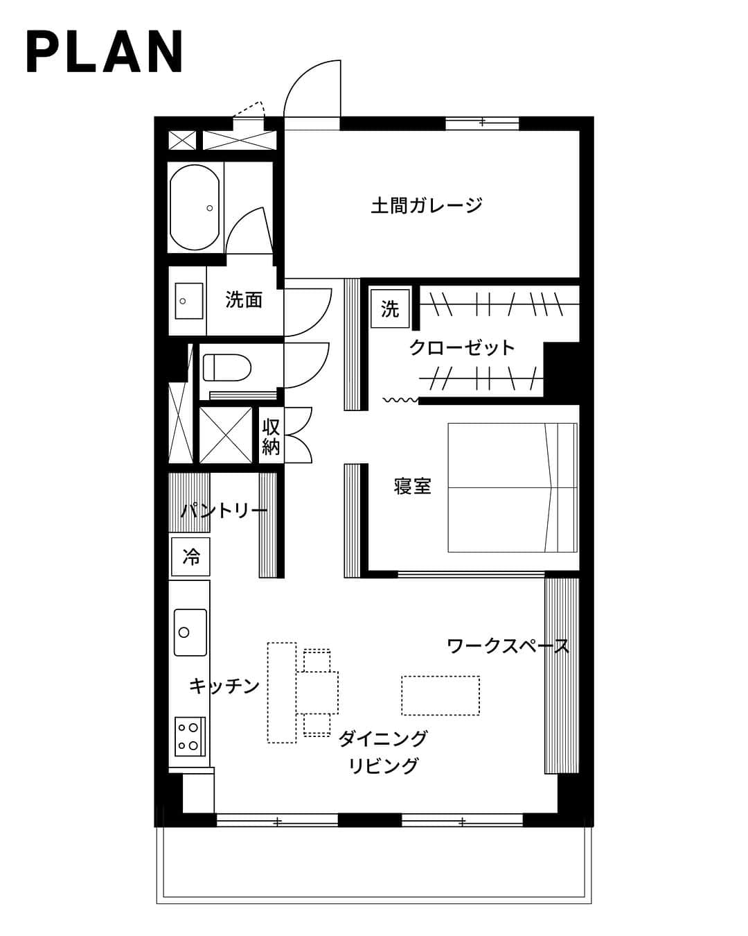 EIGHT DESIGNさんのインスタグラム写真 - (EIGHT DESIGNInstagram)「気に入ったらいいね＆保存お願いします♪ @eightdesign  2011年にリノベーションした、エイトデザインスタッフの自邸です。  廊下には壁一面の本棚。 ただ通過するだけではない楽しいスペースになりました。  69平米の1LDK＋土間ガレージ。 白い壁は漆喰仕上げにしました。 経年変化を楽しむ住まいです。  📷RENOVATION WORKS20 名古屋市東区 マンションリノベーション事例 家族構成：ふたりぐらし 築年月：1974年築 専有面積：68m2 事例詳細はプロフィール（ @eightdesign ）のリンクをクリック👀 〰︎〰︎〰︎〰︎〰︎ 📺家づくりの相談はコメントでお気軽に☺️ @eightdesign 〰︎〰︎〰︎〰︎〰︎ 🎪店舗デザイン事例集 @eightdesign8shop 🏢オフィスデザイン事例集 @office8eightdesign 🐕スタッフの日常 @eightdesign_2nd 〰︎〰︎〰︎〰︎〰︎ #廊下 #廊下収納 #本棚  #マンションリノベーション #マンションインテリア #eightdesign #エイトデザイン #リノベーション」10月7日 12時00分 - eightdesign
