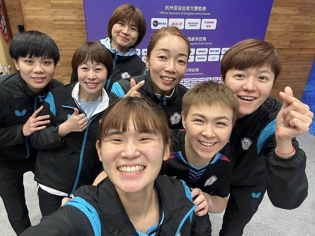 チョン・ジャーチーさんのインスタグラム写真 - (チョン・ジャーチーInstagram)「19th Asia games.  #tpe #tabletennis #lifeintaiwan #tired」10月7日 12時06分 - jiaqi_zheng123