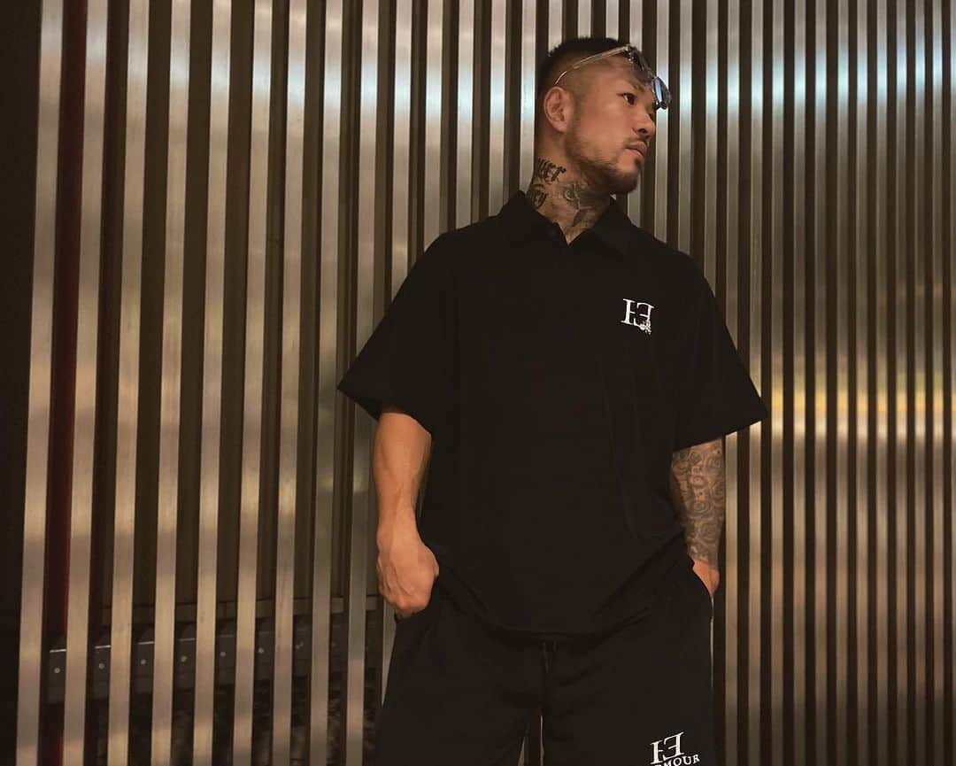 中村寛のインスタグラム：「#hermour #setup #fashion」