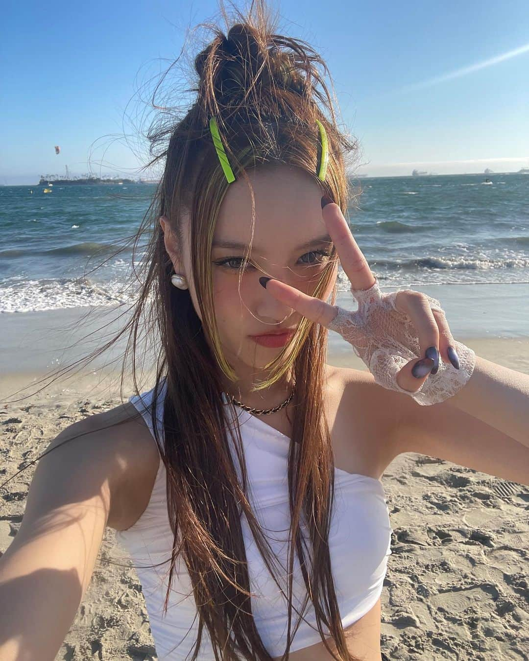 XGさんのインスタグラム写真 - (XGInstagram)「I❤️LA🏝️🙀 #CHISA #summervibes  #LA #NEWDANCE #XG #mugen」10月7日 12時37分 - xgofficial