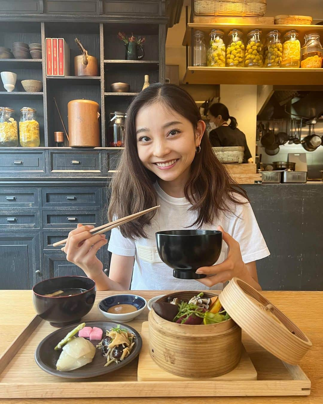 中野怜美のインスタグラム：「Japanese food appreciation post🎌🫶🏻もう和食が恋しい。」