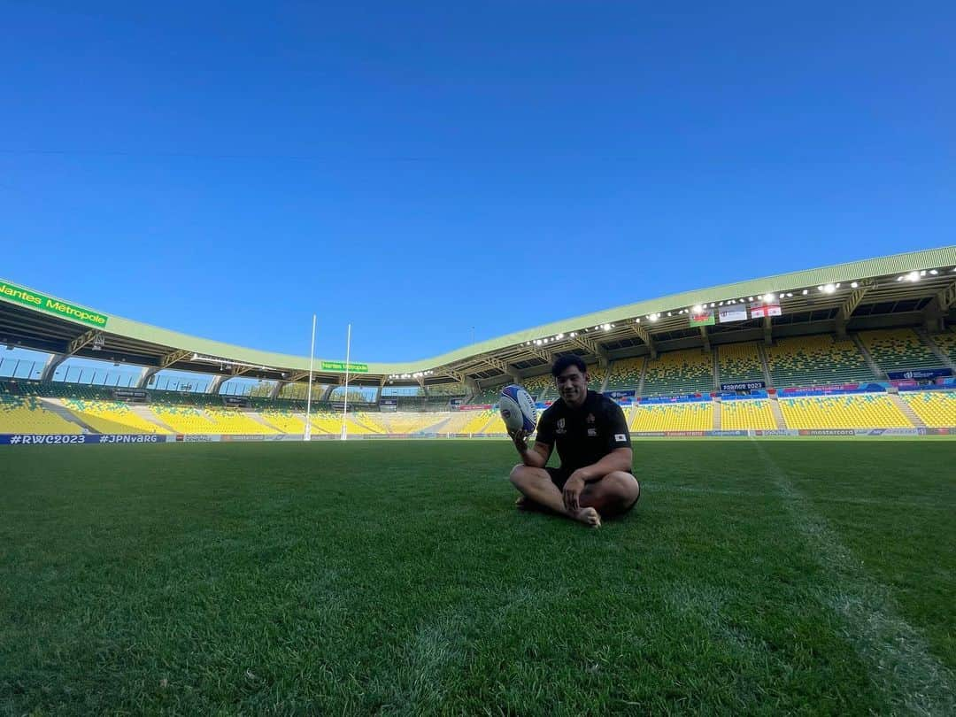 中村亮土のインスタグラム：「🇯🇵🇦🇷 勝った方が決勝トーナメント  この時のために積み重ねてきた！ やりきろう👍  #rwc2023 #japan #argentina」