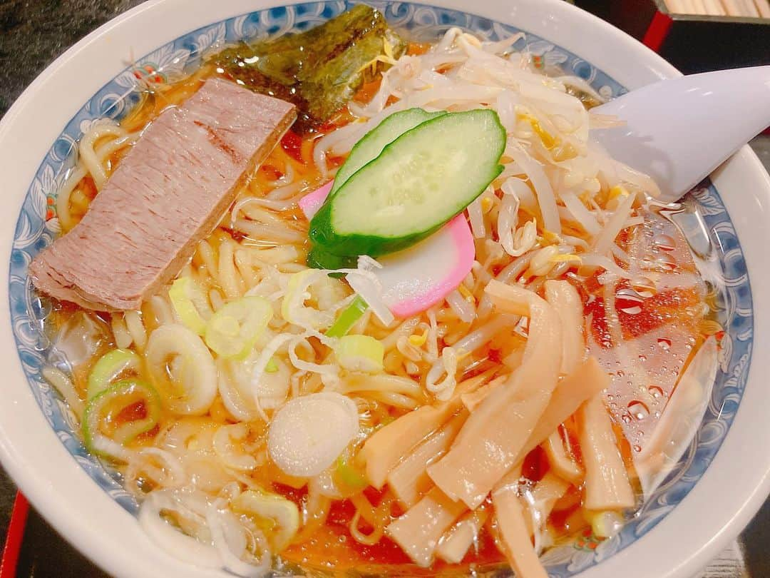 柳下毅一郎のインスタグラム：「冷やしラーメン」