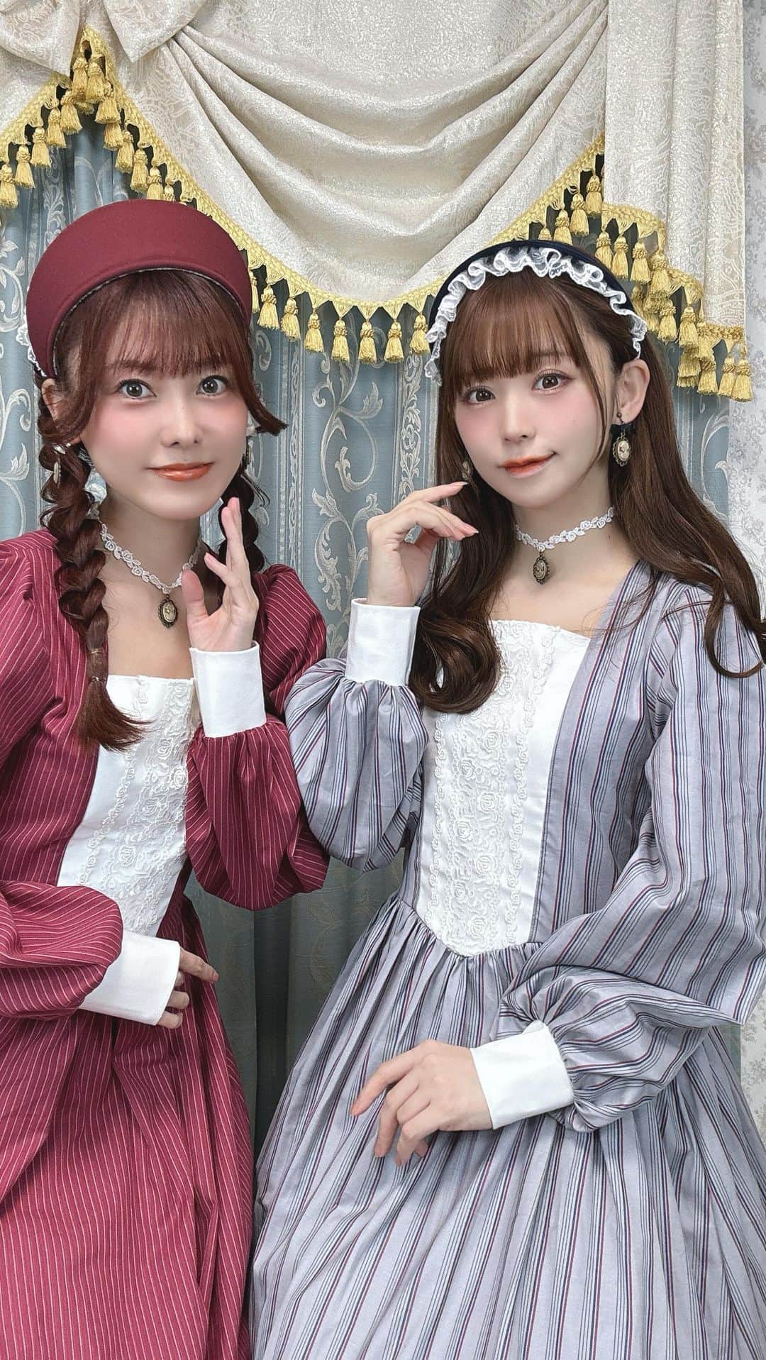 のインスタグラム：「marcHenTica  by Hiroko Tokumine ボニータワンピース全5種  私は千鳥格子柄がすごく好き🐦‍⬛  スタートダッシュセールは 10/10まで♥️ 是非ご覧くださいね  https://www.hirokotokumine.com/  #lolitafashionstyle  #hirokotokumine  #marchentica」