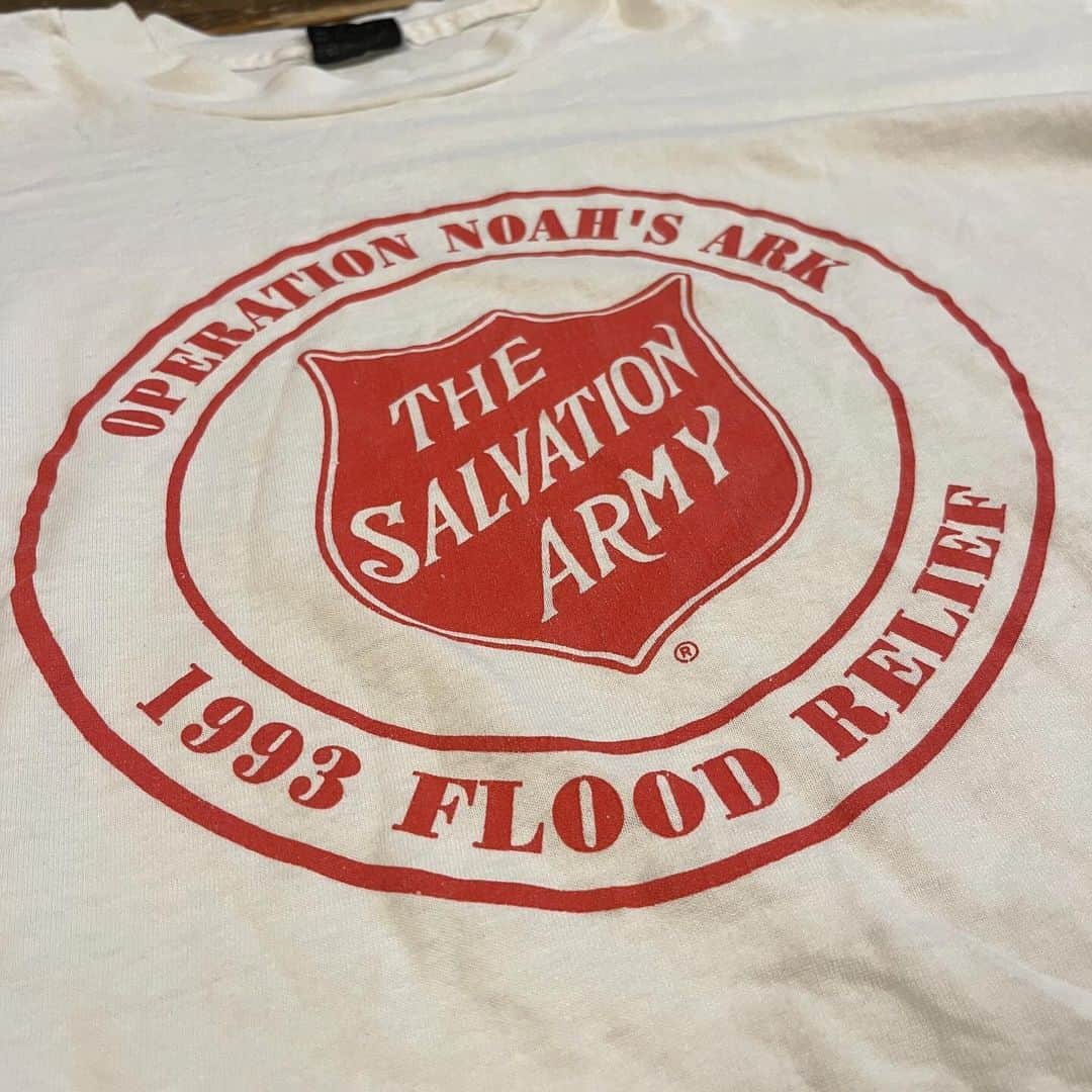 kiarrysさんのインスタグラム写真 - (kiarrysInstagram)「1990’s Vintage The Salvation Army T-Shirt. Thanks Sold out.」10月7日 14時34分 - kiarrys