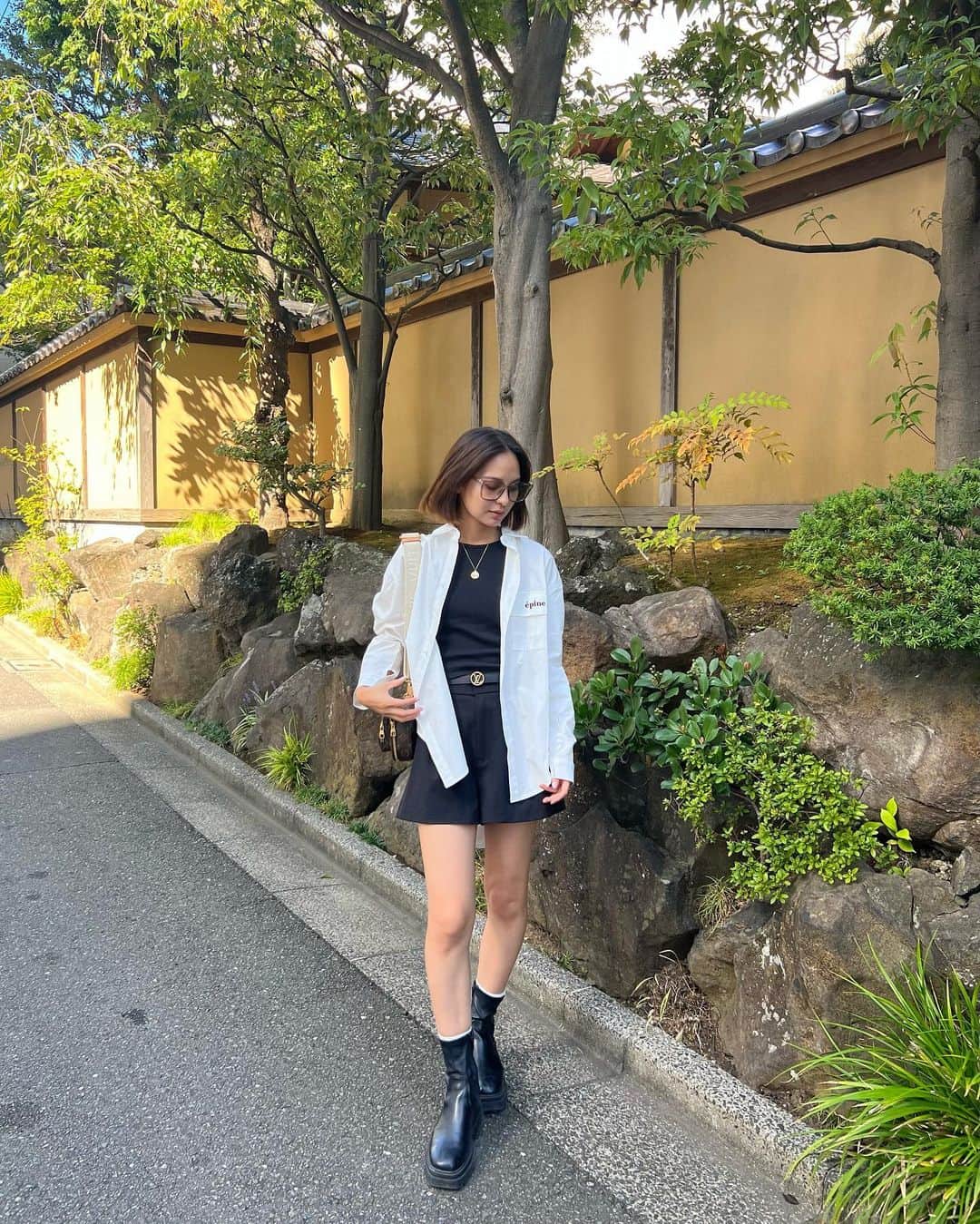 のインスタグラム：「久しぶりに友達と遊んだよ〜🥰 のコーデ‼︎  #ootd #秋服 #秋コーデ #épine」