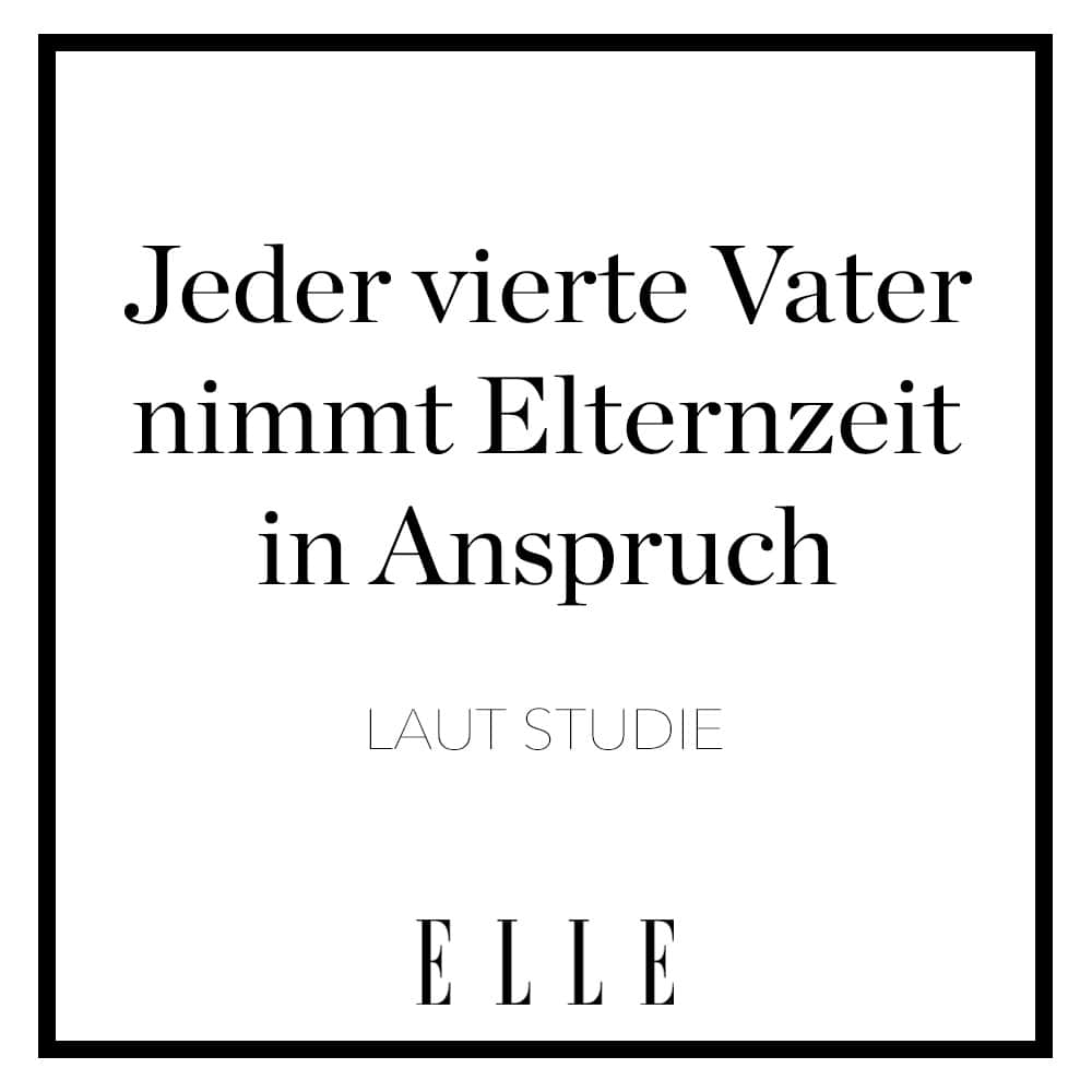 ELLE Germanyのインスタグラム：「Immer mehr Unternehmen schicken Väter in Elternzeit – die Zahl hat zwar noch keinen Applaus verdient, aber immerhin stieg sie im Vergleich zu 2015 um über neun Prozent. Was das für Frauen bedeutet und was sich außerdem auf dem Arbeitsmarkt ändern muss, jetzt auf Elle.de! ✨  #elternzeit #familie #family #gleichberechtigung」