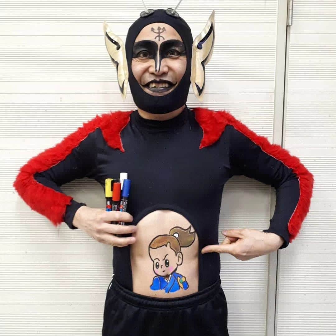 ストーカー市川さんのインスタグラム写真 - (ストーカー市川Instagram)「2019/3/29#ドラゴン・キッド 凱旋大会 #愛知・#東海市民体育館 #へいしゅうくん  そんなかんじで 本日10/7(土)は #メルキュールホテル 横須賀 #横須賀 ススム 25周年 凱旋大会 17:00  ヴェッ！  #DRAGONGATE  #このまま市川  #なぜかマスクを脱ぐ！」10月7日 16時10分 - konomamaichikawa