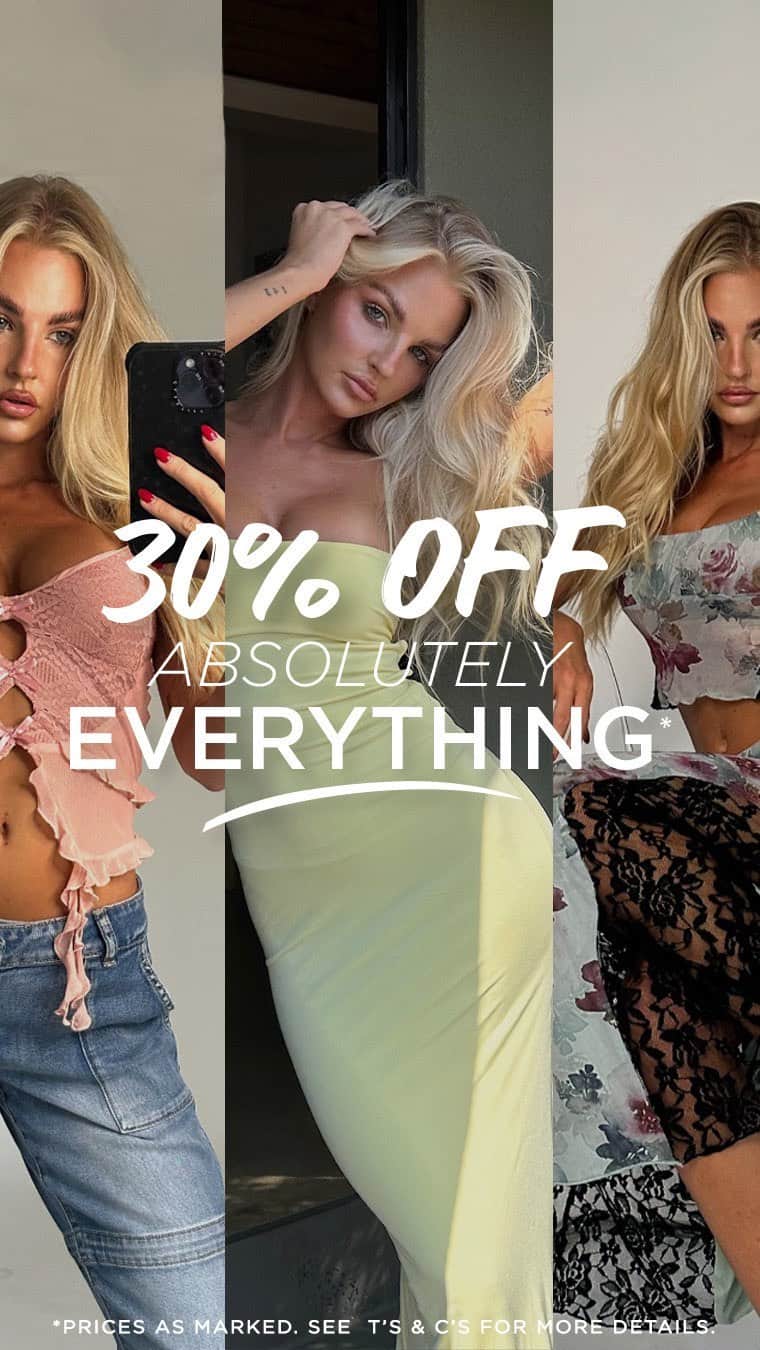tiger Mistのインスタグラム：「The Jayna Tee + Kristin Bikini Bottom – NOW 30% OFF! 🏃‍♀️」