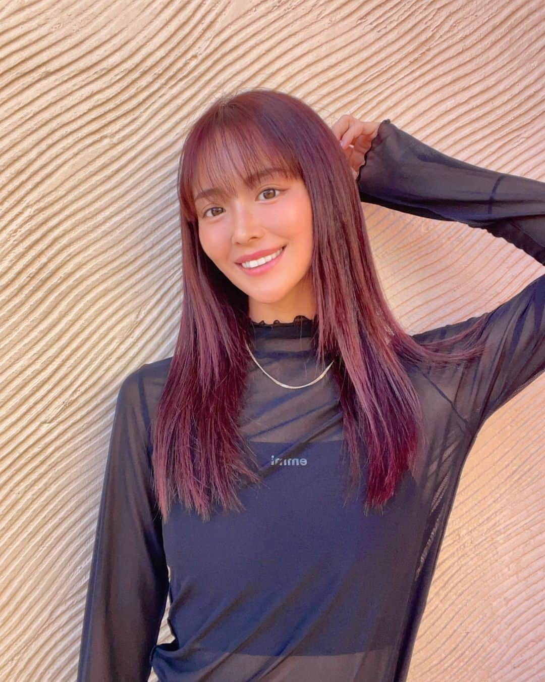 さーたんのインスタグラム：「* * new hairどおかしら？💇🏽‍♀️✨  今回も @sayu__.eclat さん❤️ 要望以上の可愛さに仕上げてくれました🥹  #ヘアカラー #ヘアスタイル #hair」