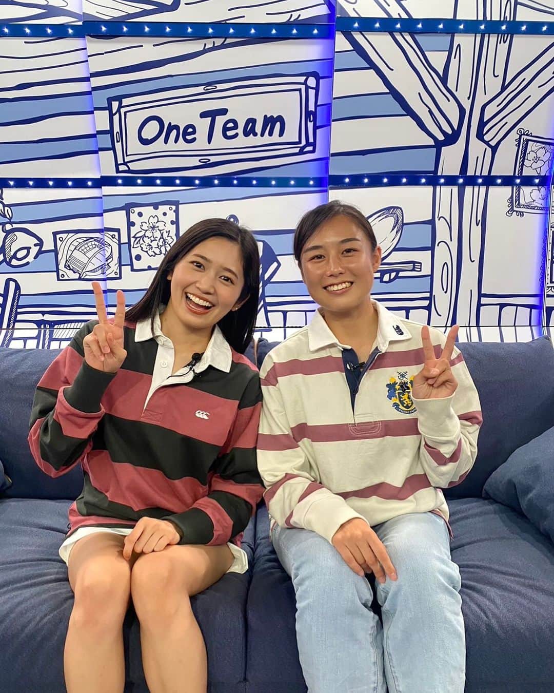 浅野杏奈のインスタグラム：「「Girls Rugby Channel」 # 9 YouTubeのJAPAN RUGBY TVにて配信されています🤝🏻  今回はフィジーとのテストマッチでの 女子日本代表・サクラフィフティーンの合宿に潜入🌸  試合では見られない表情が盛りだくさん😉 ぜひご覧ください🤍  https://youtu.be/F2JDiNGN52Q?si=0wesQnGaw_Vus-v5  #女子ラグビー #ラグビー #夏の思い出も話してます😂」