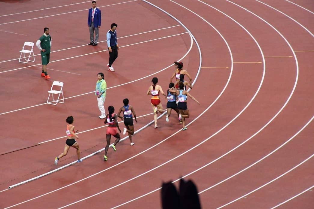 塩見綾乃さんのインスタグラム写真 - (塩見綾乃Instagram)「・ 19th Asian Games Hangzhou🇨🇳🐼 Women’s 800m final」10月7日 19時56分 - shioajiiii