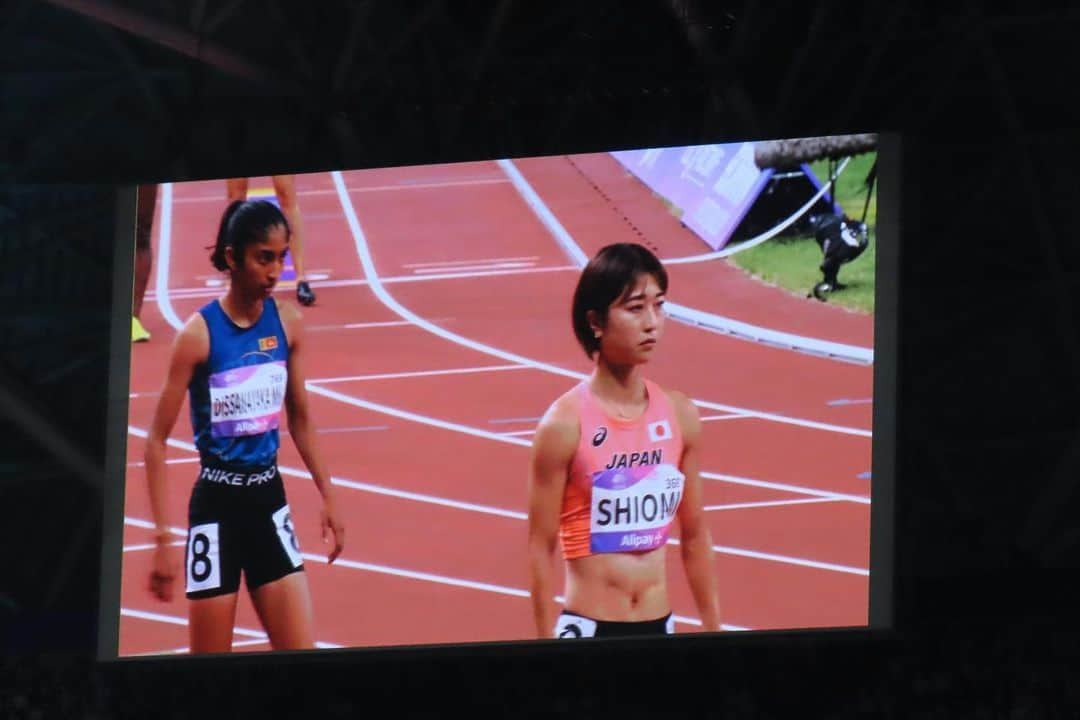 塩見綾乃さんのインスタグラム写真 - (塩見綾乃Instagram)「・ 19th Asian Games Hangzhou🇨🇳🐼 Women’s 800m final」10月7日 19時56分 - shioajiiii