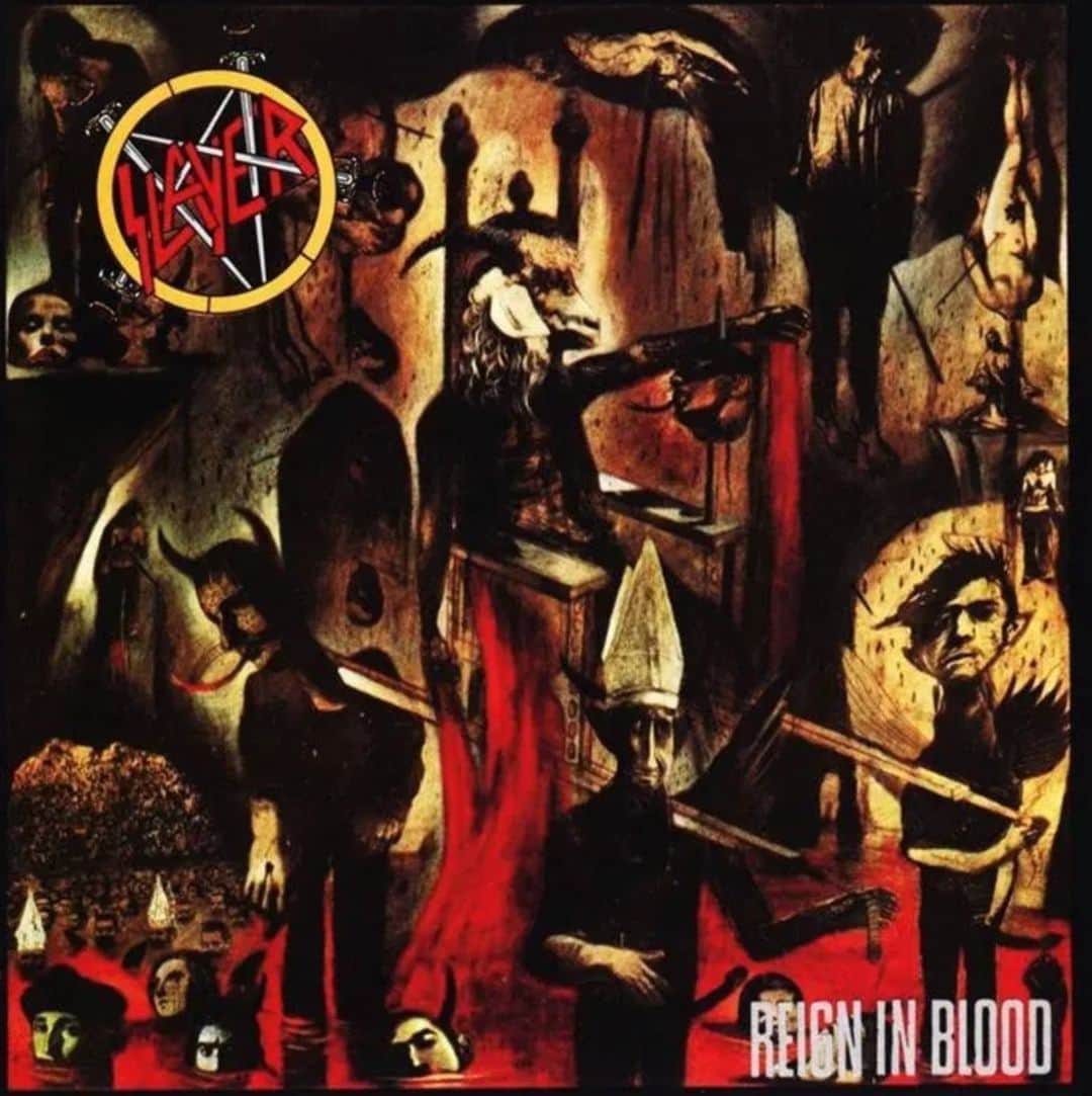 Revolverのインスタグラム：「🩸 Slayer released 'Reign in Blood' #onthisday in 1986!⁠ ⁠ Great thrash album — or the greatest thrash album?」