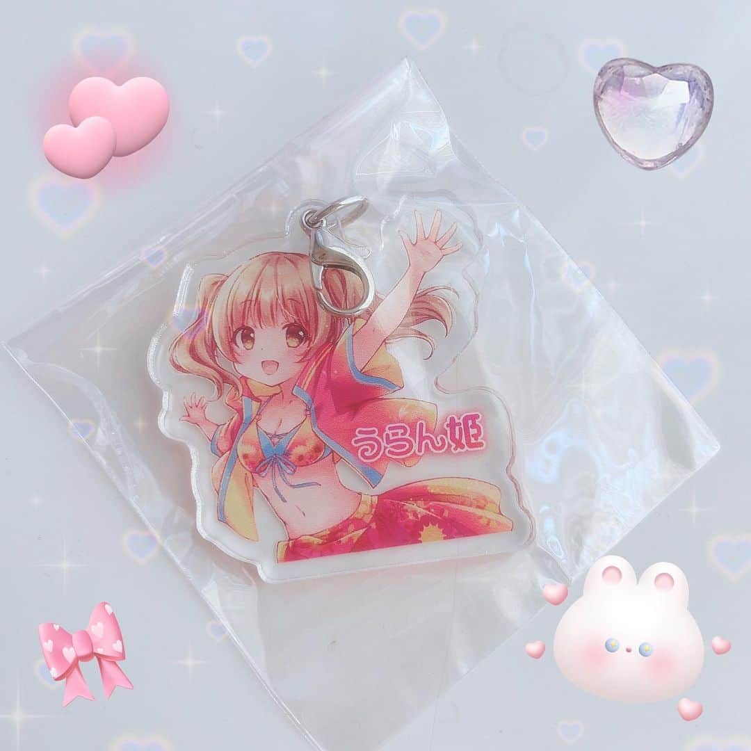 のインスタグラム：「うらん姫キーホルダー姫  #keyholder」