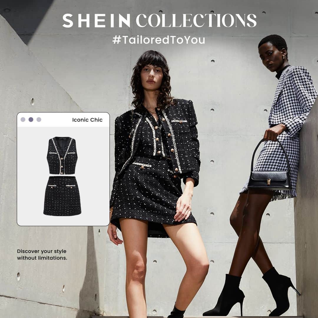 SHEINさんのインスタグラム写真 - (SHEINInstagram)「Step into your icon era in an instant with refined styles that bring a sophisticated feel to the workplace and beyond 💃💼✨  🔗:https://shein.shop/4yghsmw  #IconicChic #SHEINCollections」10月7日 20時30分 - sheinofficial