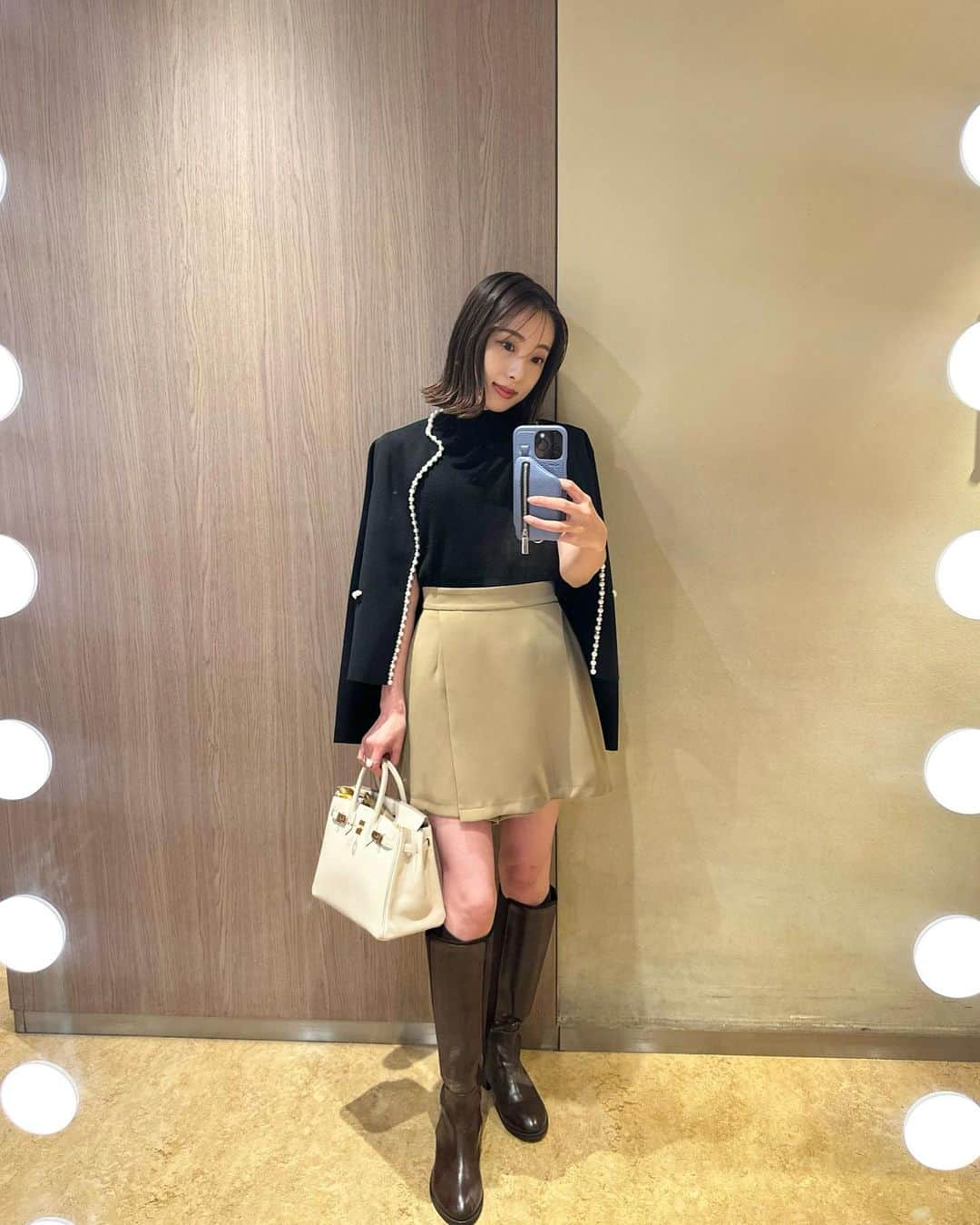 冨張愛さんのインスタグラム写真 - (冨張愛Instagram)「Shopping Day. このキュロット大好きすぎて3色目🧸  knit  #plst #プラステ @plst_official  cardigan & bottoms #akiki @akiki_2015  shoes #hiand @hiand_official  pearl ring #naturali @naturali_jewelry   #instagood #coordinate #ootd #outfit #fashion #instafashion #meg_ootd #birkin25 #PR #코디네이트 #패션 #카메라 #コーディネート #コーデ #ファッション #今日のコーデ #今日の服」10月7日 20時49分 - megumitomihari