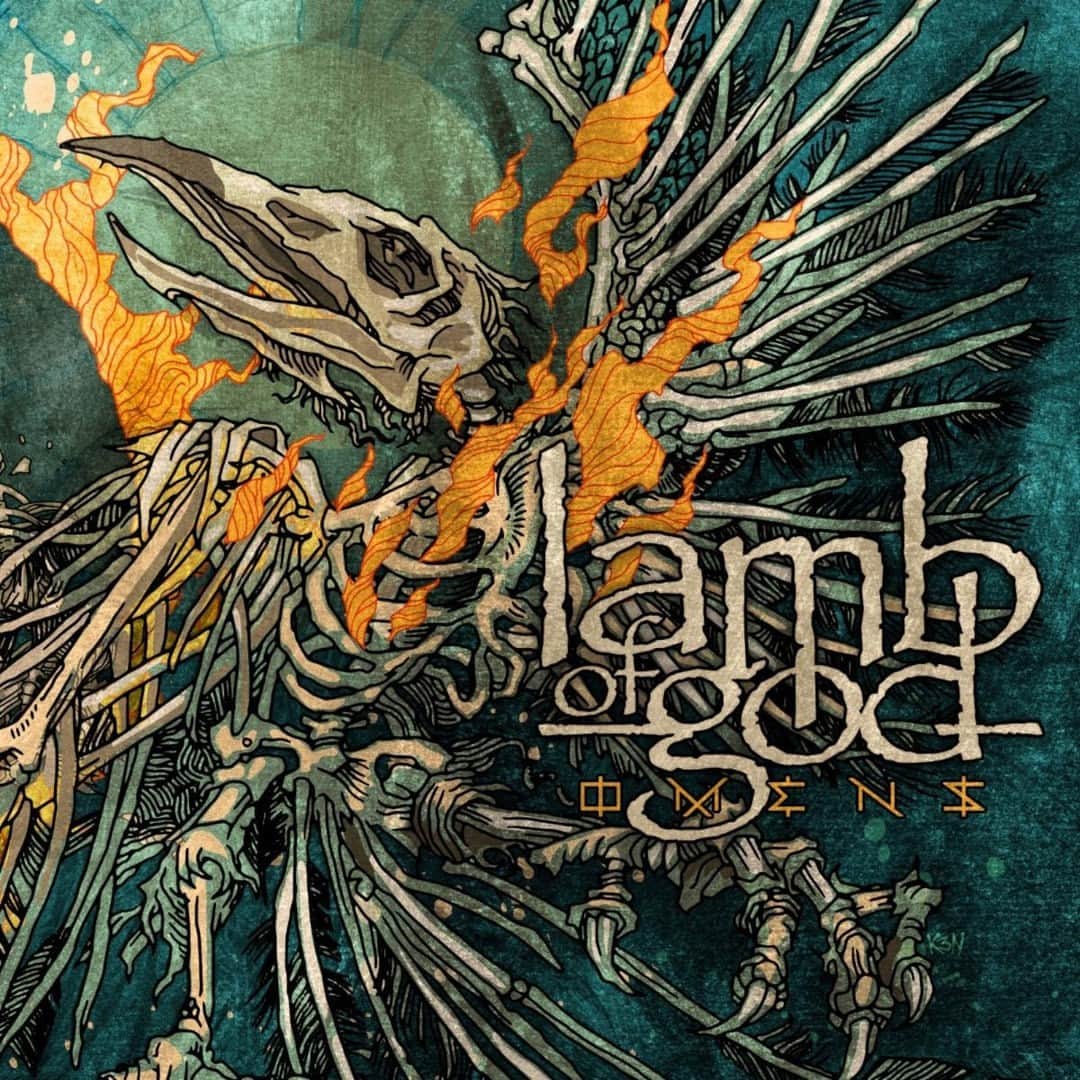 Revolverのインスタグラム：「🎂 Lamb of God's most recent album, 'Omens,' turns 1 year old today!⁠ ⁠ How has it held up for you?」
