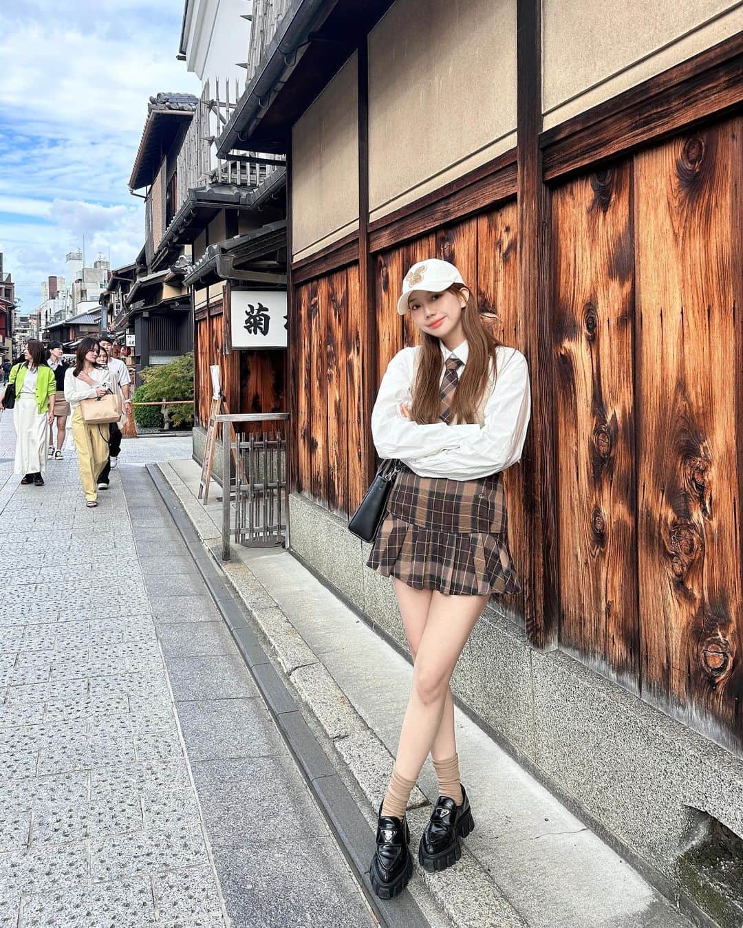 王依君さんのインスタグラム写真 - (王依君Instagram)「#京都 🦆🍦」10月7日 21時07分 - sandystrawberry_
