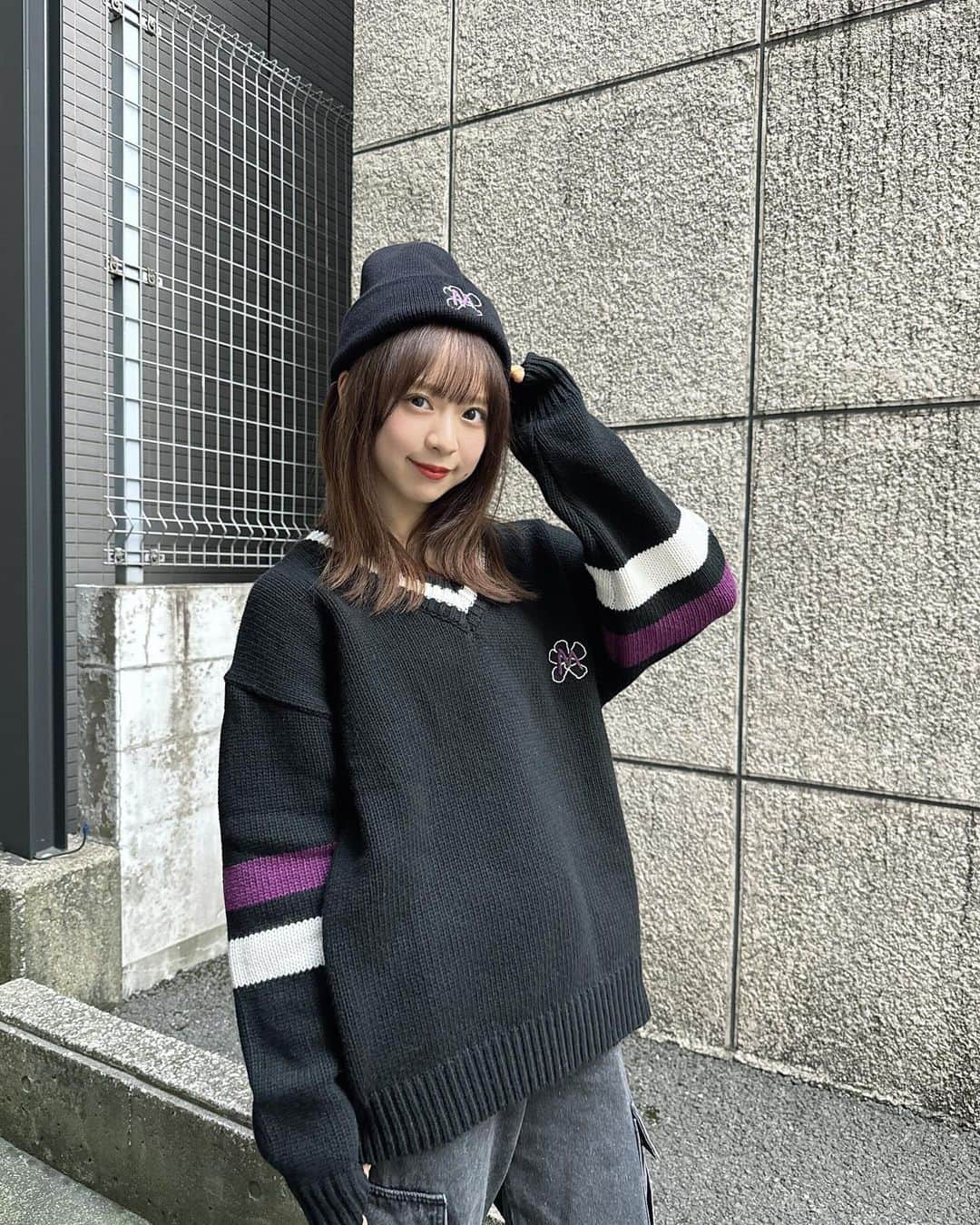 のインスタグラム：「たおさんのコラボ服、着心地良くて可愛いからたくさん着ようっと😙 ありがとう🐡🫶」