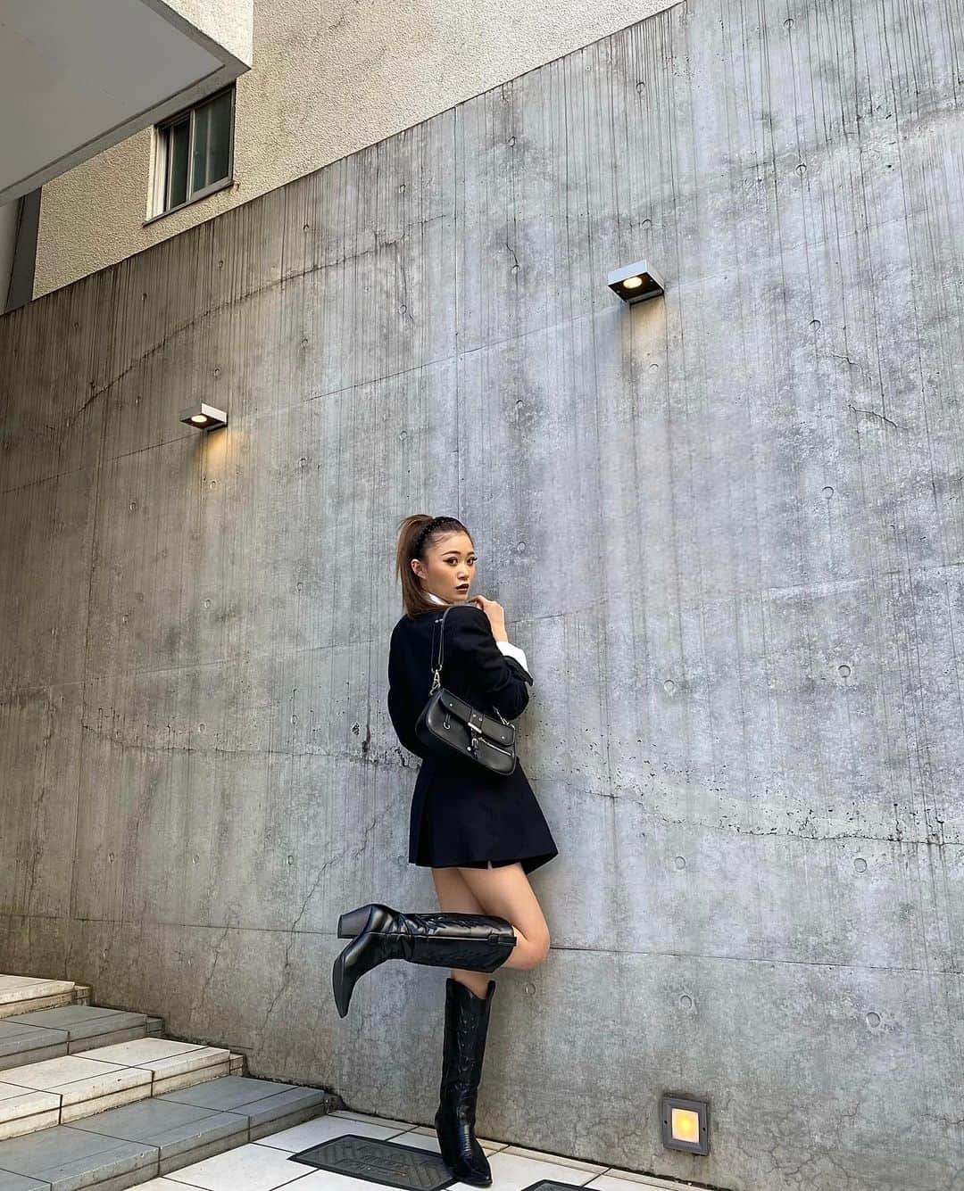 みみのインスタグラム：「nutsのコーデ企画お久しぶりでっす📹👋🏻‪」