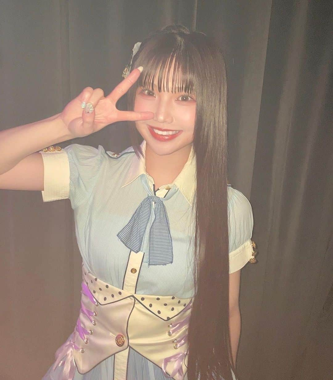 北川愛乃のインスタグラム：「.  大切な衣装たくさん着させて頂けて うれしかったにゃん🥰 投票ありがとうございました🫶 続きはまた投稿させて頂きますね♪  ゆうかさんとも写真撮れて お話できましたぁ💗 おかえりなさいですー😆✨  #SKE48リクアワ2023  #idol #SKE48 #リクアワ #衣装」