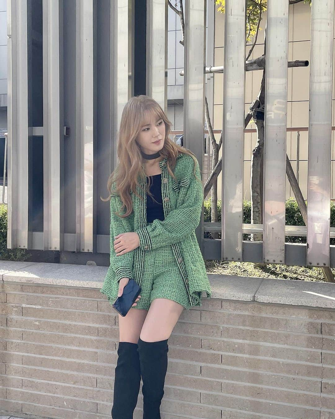 キム・ヨンジさんのインスタグラム写真 - (キム・ヨンジInstagram)「#🤎💚」10月7日 22時42分 - rorakim0927